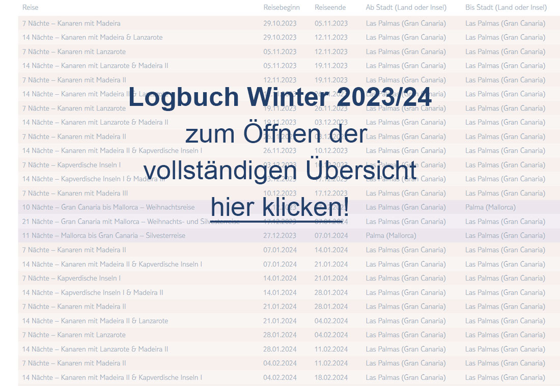 Logbuch Winter 2023/24