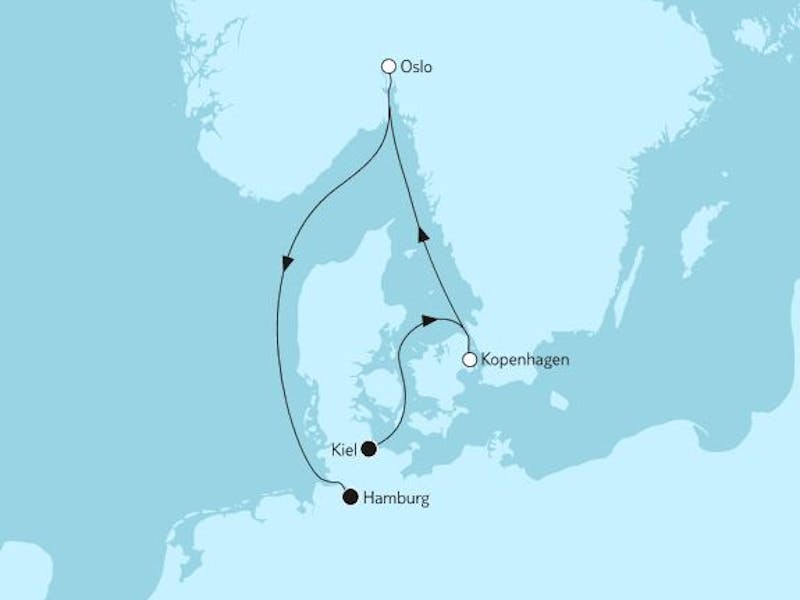 Kurzreise mit Oslo & Kopenhagen II