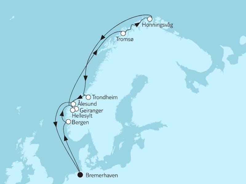 Norwegen mit Nordkap & Geirangerfjord II
