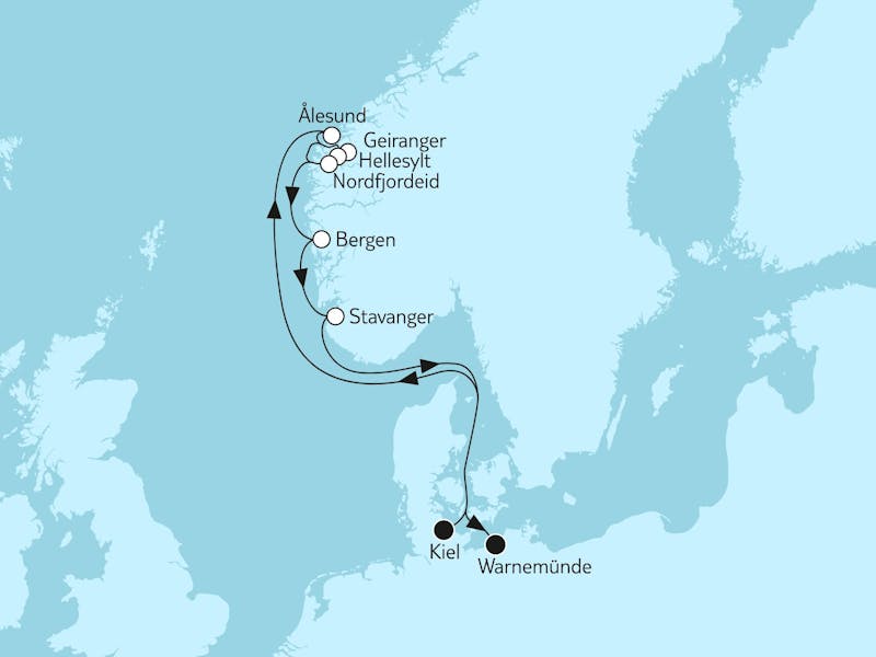 Norwegen mit Geirangerfjord & Nordfjordeid II