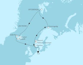 Nordland mit Spitzbergen & Island