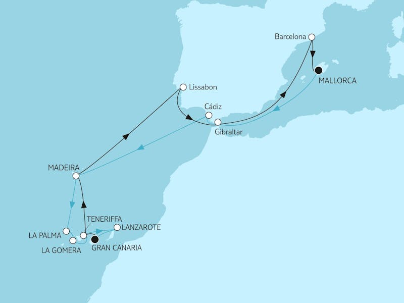 Gran Canaria mit Mallorca - Weihnachts- und Silvesterreise