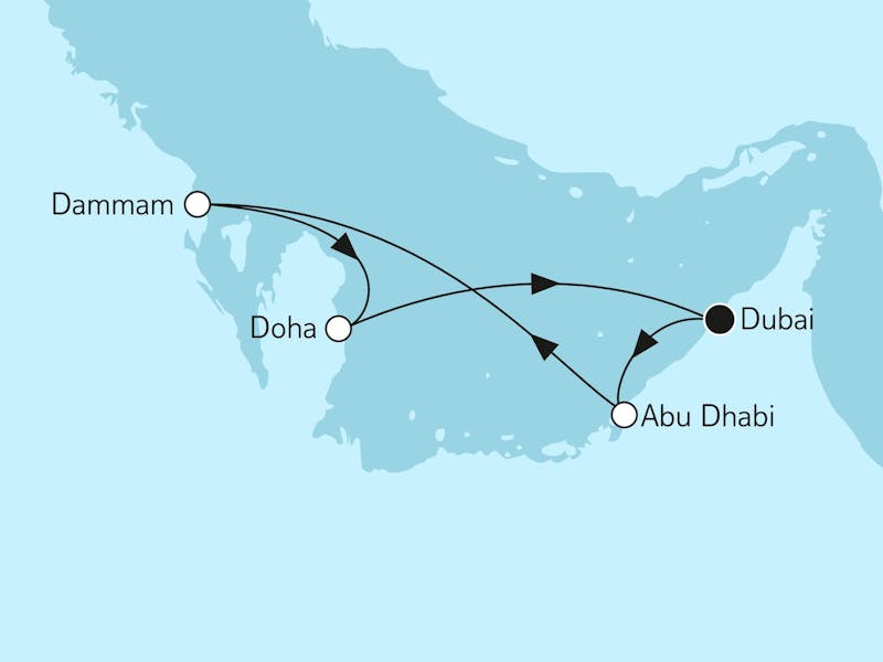 Dubai mit Katar