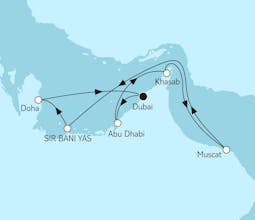 Dubai mit Oman & Sir Bani Yas - Silvesterreise