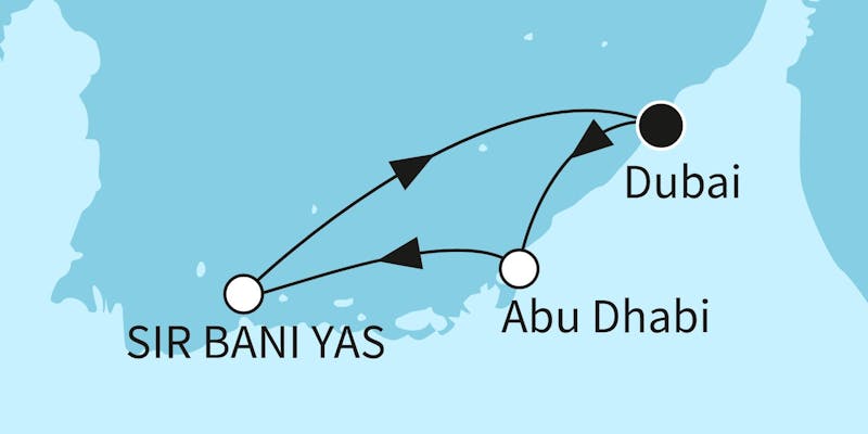 Dubai mit Sir Bani Yas I